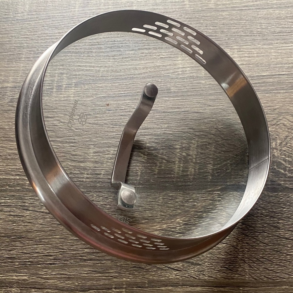 Calphalon Glass Pot Lid with Metal Rim and Handle Vented Steam Release 0812917 - Picture 2 of 5
